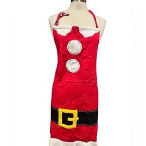 Vintage Mrs or Mr. Claus holiday Apron